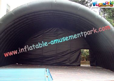 Black Inflatable Party Tent Durable 9.6l X 4.8w X 4.8h For Commercial Use