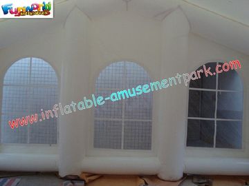 Big PVC Tarpaulin Inflatable Party Tent , Commercial Inflatable Outdoor Wedding Tent