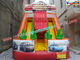 OEM Inflatable Big Commercial Inflatable Slip and Slide Combo Rental for  family fun