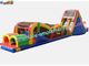 Big Blow up Inflatables Obstacle Course Fun Toy 20L x 4W x 5H Meter Rentals for Kids Play