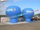 Custom made Outdoor Blue color Advertising Inflatables Cold Air Balloons