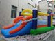 Commercial Grade PVC Tarpaulin Inflatable Bounce House Blower With Slide