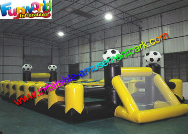 Adult /  Kids Summer Funny Inflatable Football Field Durable Crazy For Funny