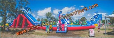 30 m Diameter  Inflatable Water Parks Colorfull Inflatable Amusement Park