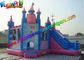 Frozen Princess Inflatable Bouncer Castle , Princess Jumping House For Kids