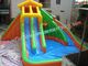 0.55mm PVC Tarpaulin Kids Giant Inflatable Pool Slides Toys Commercial Grade
