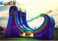 Durable Giant Commercial Inflatable Slide Plato 0.55 PVC With Air Blower