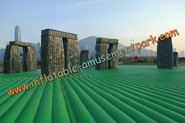 PVC Material Giant Stonehenge Inflatable Jumper Floor Sport Games