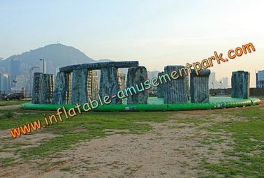 PVC Material Giant Stonehenge Inflatable Jumper Floor Sport Games