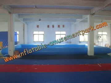 10 m x 6m Water Games Inflatable Water Pools  With 0.9mm Pvc Tarpaulin