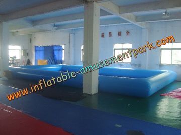 10 m x 6m Water Games Inflatable Water Pools  With 0.9mm Pvc Tarpaulin