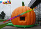 Orange Custom Commercial Bouncy Castles  , Inflatable Pumpking Bounce House