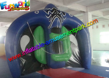 Inflatable Manta Ray For Water Games / Water Toys Towable Tube For Yacht