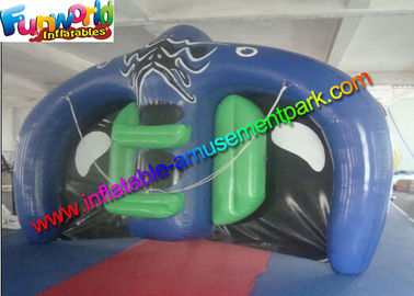 Inflatable Manta Ray For Water Games / Water Toys Towable Tube For Yacht