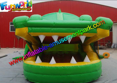 Outdoor Crocodile Inflatables Obstacle Course Rentals / Custom Obstacle Game