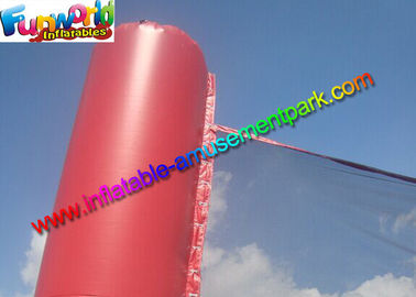 1500W Blower  Inflatable Sports Games , Popular Inflatable Bossaball Court