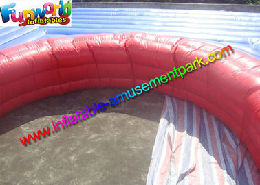 1500W Blower  Inflatable Sports Games , Popular Inflatable Bossaball Court