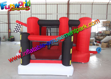 Customized Race Inflatable Jumping House , Mini Bouncing Castle For Kids