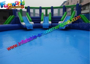 Large Inflatable Water Parks / Inflatable Aqua Park For Adults And Kids