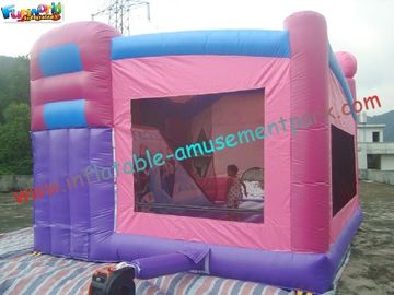 Customized Forzen 5 In 1 Combo Bounce House Jumpers With 0.55mm PVC Tarpualin