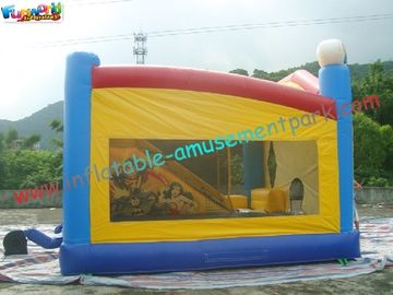 Indoor  / Outdoor Inflatable Bouncer Slide Fire Retardant Justice League