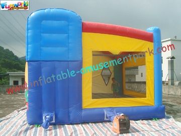 Indoor  / Outdoor Inflatable Bouncer Slide Fire Retardant Justice League