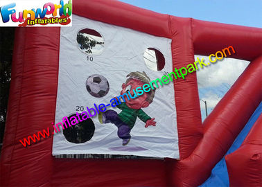 Funny Red EN71 Inflatable  Sports Games , Inflatable Twister Game for Rental