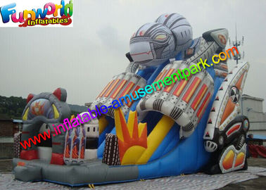 Crazy Commercial Inflatable Slide , Robert Inflatable Super Slide EN14960