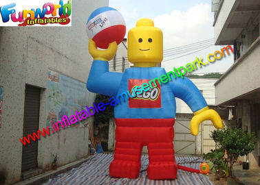 Customzied 6mh Inflatable Man , Inflatable Robert Toy for Advertising