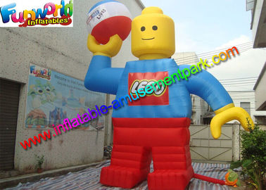 Customzied 6mh Inflatable Man , Inflatable Robert Toy for Advertising