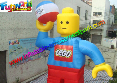 Customzied 6mh Inflatable Man , Inflatable Robert Toy for Advertising