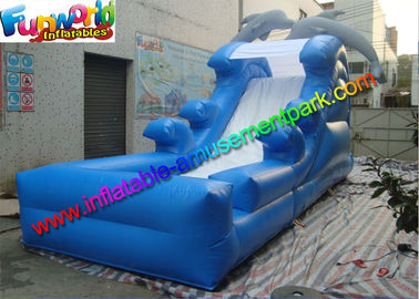 18 OZ Home Mini Doplhine inflatable water slides for pools