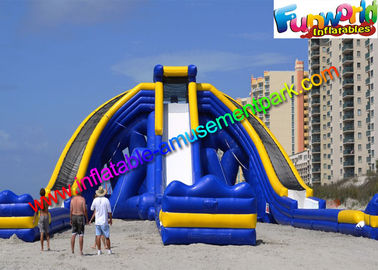 Famous Trippo Commercial Inflatable Slide For Beach 3 Lanes