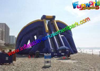 Famous Trippo Commercial Inflatable Slide For Beach 3 Lanes