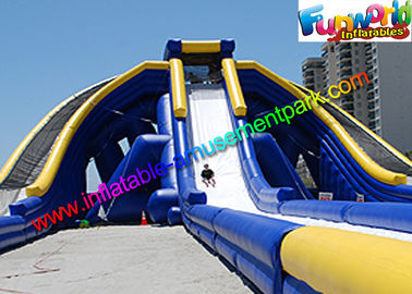 Famous Trippo Commercial Inflatable Slide For Beach 3 Lanes