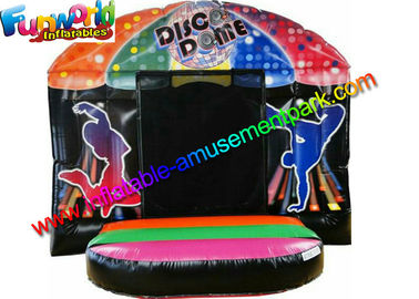 Disco Inflatable Bouncy Castles , Inflatable Jumping Bouncer With Vinyl