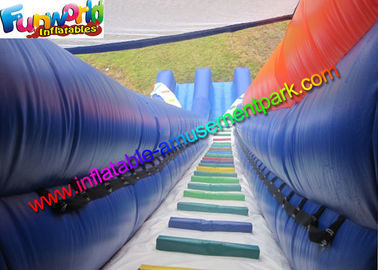 Commercial Gaint Inflatable Slip N Slide Plato 0.55 mm PVC Tarpaulin