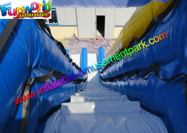 ODM Big Commercial Inflatable Slide Water Splash For Summer Game