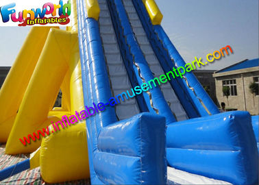 ODM Big Commercial Inflatable Slide Water Splash For Summer Game