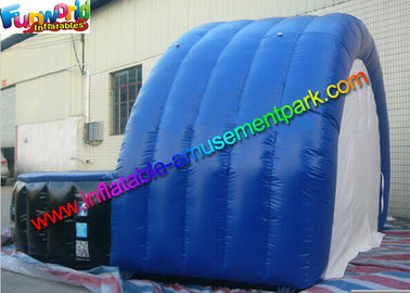 Blue Inflatable Bar Counter Party Tent rentals PVC Tarpaulin Material