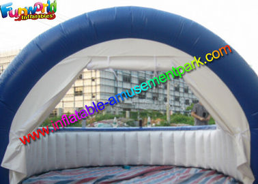 Blue Inflatable Bar Counter Party Tent rentals PVC Tarpaulin Material