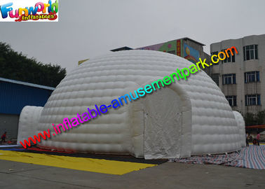 Outdoor White Dome Inflatable Tent Air Mrquee House CE / UL Blower