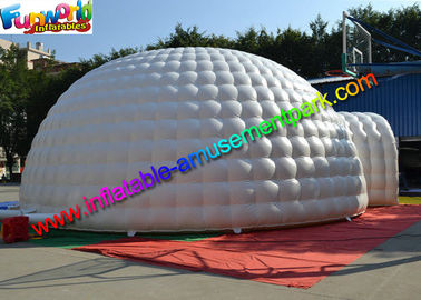 Outdoor White Dome Inflatable Tent Air Mrquee House CE / UL Blower