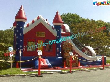 Popular Inflatable Bouncer Combo Slide , Combo Units With Affordable Price