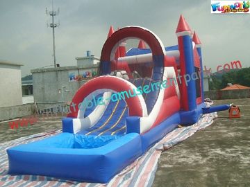 Popular Inflatable Bouncer Combo Slide , Combo Units With Affordable Price