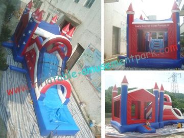 Popular Inflatable Bouncer Combo Slide , Combo Units With Affordable Price