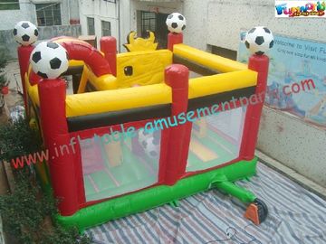 Custom Football Inflatable Combo In One , Bull Combo Units With Affordable Price