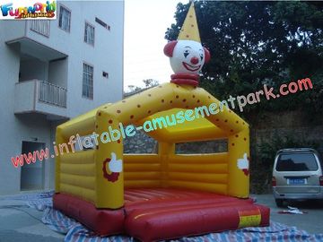 Customized Kids Inflatable Clown House Commercial Bouncy Castles For Outdoor, Indoor Use