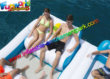 Giant 6 Person Inflatable Raft Pool / Inflatable Pool Floats for Adults