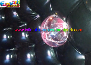 Music Inflatable Disco Dome Bouncy Castles Customized For Dancing